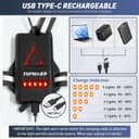 Thumbnail 4 de Topward Running Lights Chest Torch 500 lumen 📷