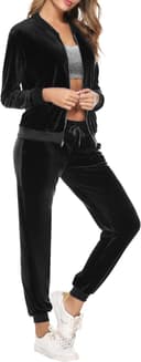 Thumbnail 5 de Totatuit Velour Tracksuit Women’s Zip-Up Set 👚