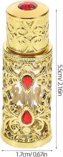 Thumbnail 2 de TOVINANNA Luxury Dubai Gemstone Perfume Bottle 3ml refillable spray 🧴