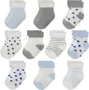 Thumbnail principal de TRAMLE Baby Socks 10 pairs, 0–3 years 🧦