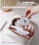 Thumbnail 6 de Travel Makeup Bag Cute Checkered Waterproof Cosmetic Pouch 👜