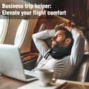 Thumbnail 1 de Travel Pillow Memory Foam 360° Neck Support 🎒