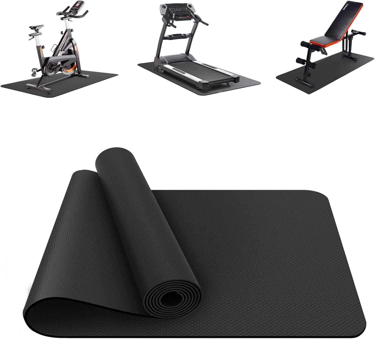 Treadmill Mat 180 cm x 75 cm – Heavy‑Duty Exercise Mat 🏋️♀️