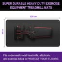 Thumbnail 1 de Treadmill Mat for Fitness Equipment 🧰