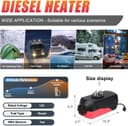 Thumbnail 1 de Triclicks 12V 5kW diesel parking heater with remote 🔥
