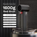 Thumbnail 4 de Turbozap Oversize Turbo Dryer Blower for Car & Patio (Shining Black) 🧰