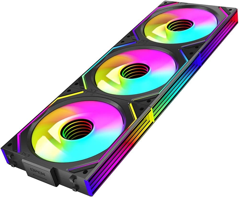 TZMRIT Interstellar-V2 120mm ARGB PC fans pack 🎧