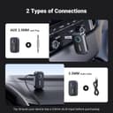 Thumbnail 6 de UGREEN Bluetooth 5.4 car adapter — 15h playtime 📻