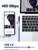 Thumbnail 3 de UGREEN USB to USB‑C Cable 0.5m, 3A fast charging 📱