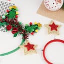 Thumbnail principal de Umiin Christmas Headbands Glitter holiday hairbands 🎀
