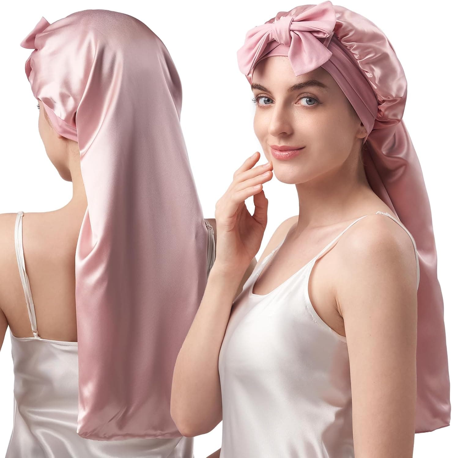 Umisleep 22 Momme Silk Sleep Bonnet 100% 🌙