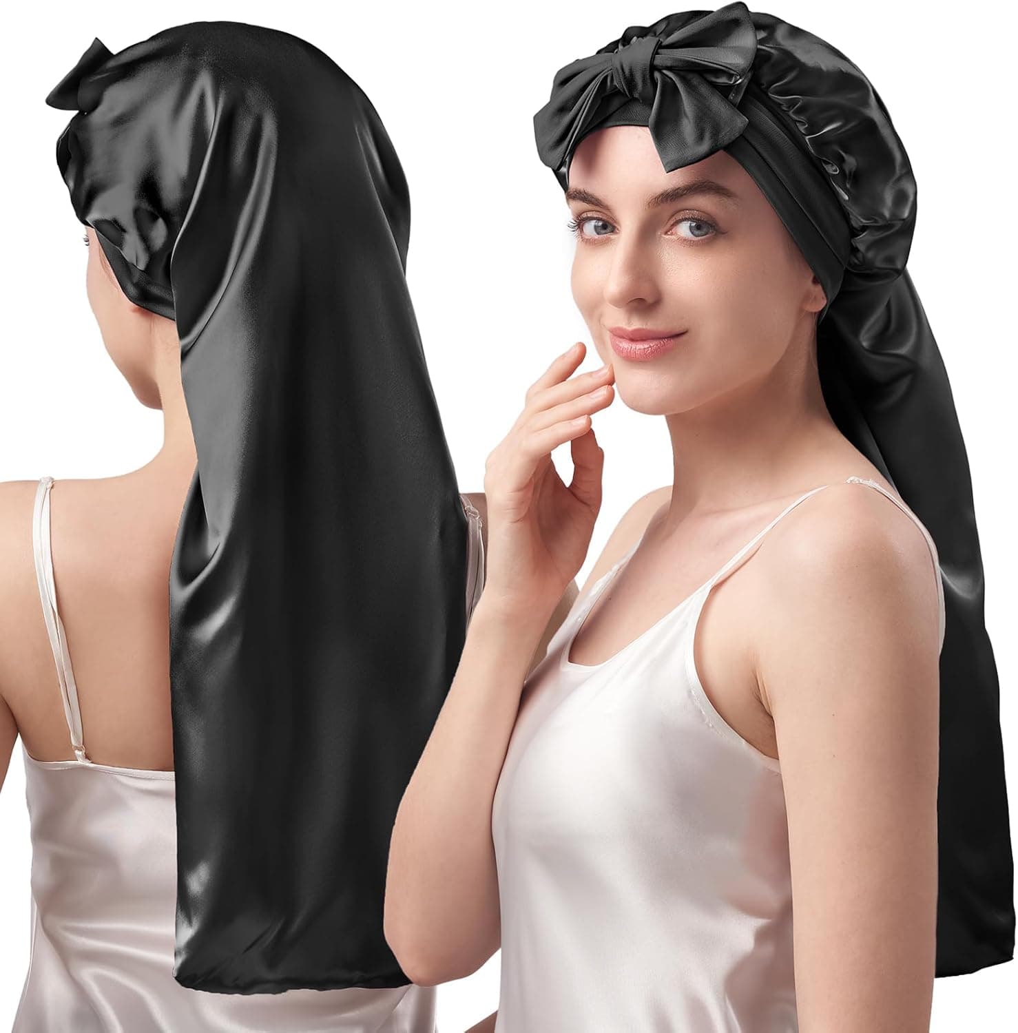 Umisleep Silk Bonnet 22 Momme Mulberry Silk Bonnet for Women 🧖♀️
