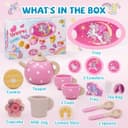 Thumbnail 1 de Unicorn Wooden Tea Set for 2–6 Year Girls 🧸