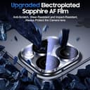 Thumbnail 2 de UniqueMe Camera Lens Protector for iPhone 16 Pro 3-pack 📷