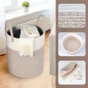 Thumbnail 3 de Univivi New Laundry Basket 40L storage basket 🧺