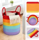 Thumbnail 3 de Univivi New Laundry Basket 40L woven storage basket 🧺