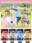 Thumbnail 2 de Upgrade Digital Camera 56MP 16x zoom compact for kids 📷