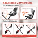 Thumbnail 5 de Upgraded Folding Exercise Bike with 16-Level Adjustable Magnetic Resistance, 330/350LBS Quiet Foldable Indoor Cycling Bike, Fitness Stationary Bike with LCD Display & Large Comfortable Seat Cushion
Upgraded Folding Exercise Bike with 16-Level Adjusta…