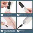 Thumbnail 4 de UQQU Electric Foot File rechargeable 1 device 🦶