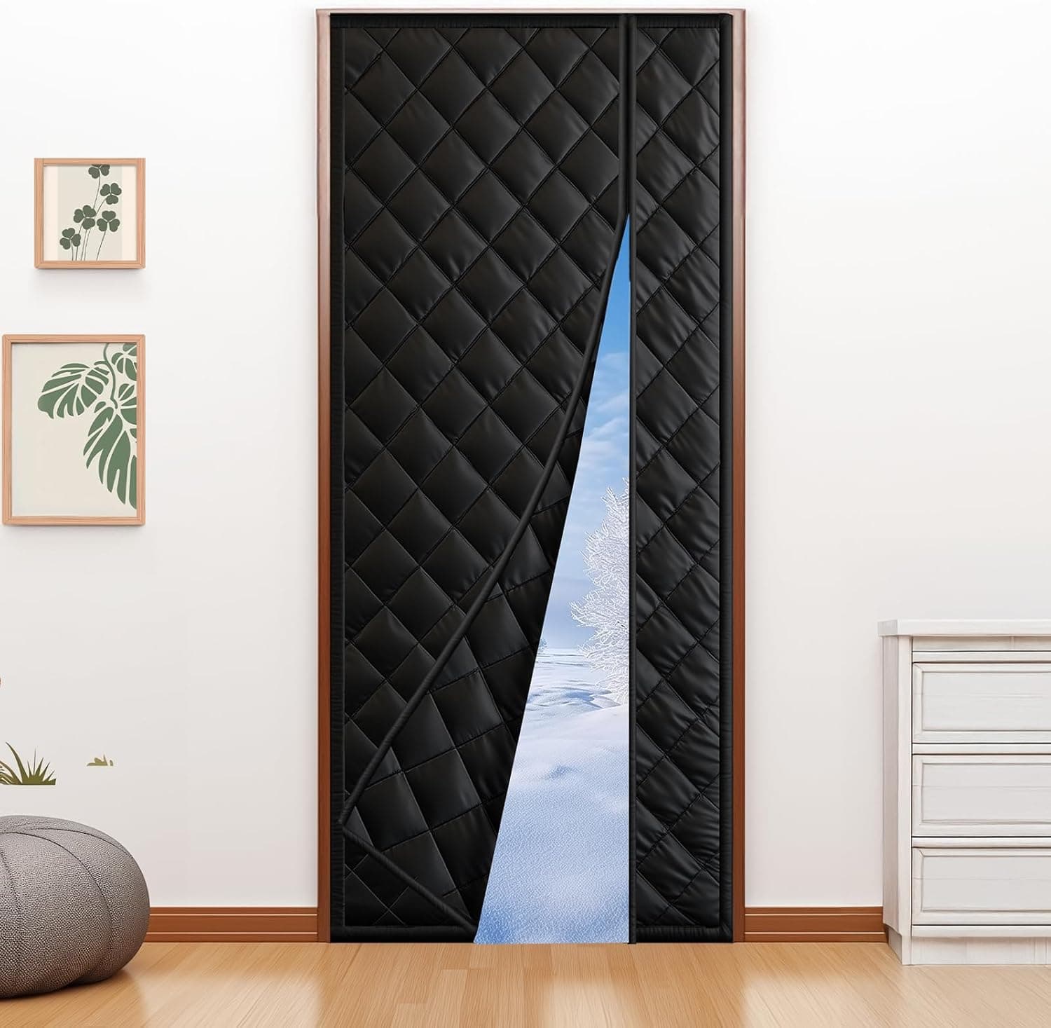 URBZUE Magnetic Thermal Door Curtain 100x220cm 🪟