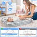 Thumbnail 2 de URMYWO Baby Nest Lounger for 0–12 Months 👶