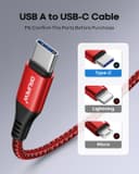 Thumbnail 5 de USB C Cable 1M 3-Pack — Fast Charging Cables 📱