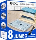 Thumbnail principal de Vacuum Storage Bags 8 Jumbo with Hand Pump 🧳