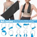 Thumbnail 4 de VAKKI Cooling Towel for Sports 1-Pack 🧣