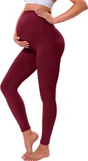 Thumbnail principal de VALANDY Creamlush Maternity Leggings with Over-Bump Belly Support 🧤