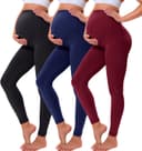 Thumbnail 1 de VALANDY Creamlush Maternity Leggings with Over-Bump Belly Support 🧤