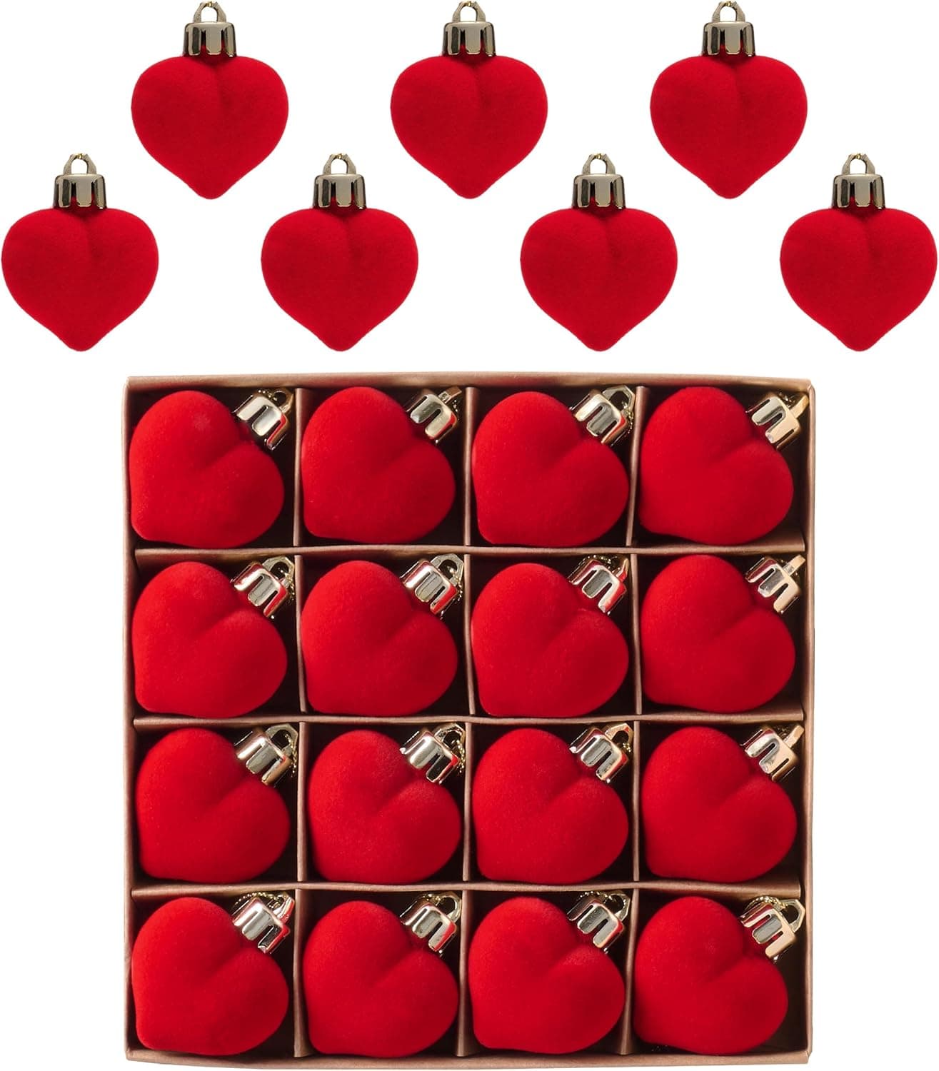 Valery Madelyn 16pcs Valentine’s Day tree decorations 🎄