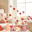 Thumbnail 1 de Valery Madelyn Heart Bauble 4cm, 16 pcs 🎁