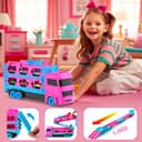 Thumbnail 1 de VATOS Transport Truck Toy with 6 Cars 🚚