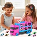 Thumbnail 4 de VATOS Transport Truck Toy with 6 Cars 🚚