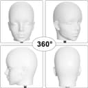 Thumbnail 3 de VEELTRAS Male Bald Mannequin Head for Wigs 🎭