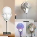 Thumbnail 5 de VEELTRAS Male Bald Mannequin Head for Wigs 🎭