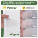 Thumbnail 3 de Velway Plant Fleece 80 x 100 cm frost cover 🌿