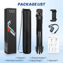 Thumbnail 7 de Victiv 64" Tripod for iPhone — lightweight phone tripod 📷