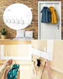 Thumbnail 6 de Victoper V-dhw 12‑hook over‑door hanger for coats 🪝