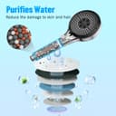Thumbnail 2 de Vinabo Hard Water Filter Shower Head with 6 Modes 🚿