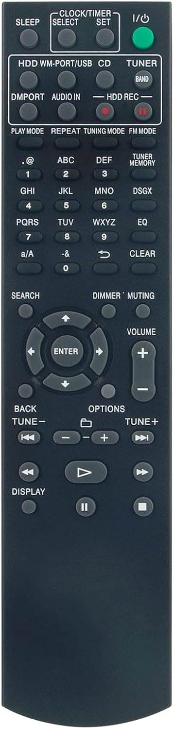 VINABTY RM-E02E replacement remote for Sony audio system 🎧
