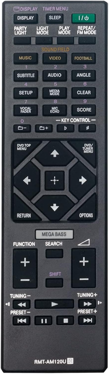 VINABTY RMT-AM120U replacement remote for Sony audio 🎧