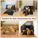 Thumbnail 5 de Vivifying Stainless Steel XXL cat litter tray 🐱