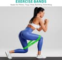 Thumbnail 5 de Viyafit Resistance Band set of 5 exercise loops 🏋️♀️