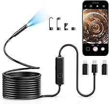 Vorth Endoscope 1920P HD borescope 5M 📷