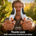 Thumbnail 1 de VOTREK Bypass Secateurs 8.5" SK5 steel blade ✂️