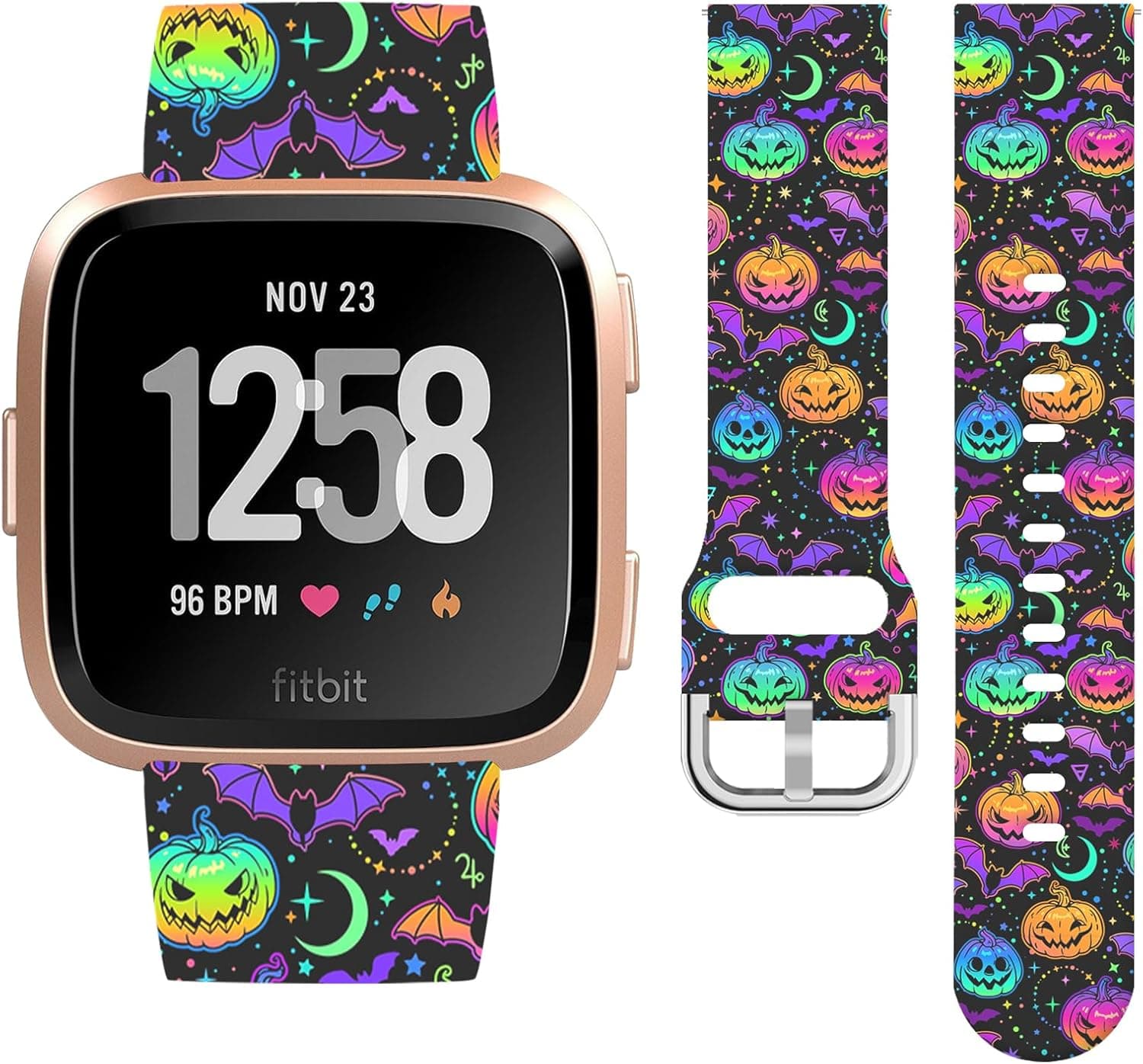 Vozehui Halloween Band for Fitbit Versa 🎧