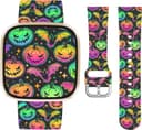 Thumbnail 5 de Vozehui Halloween Pumpkin Strap for Fitbit Versa 4 🎧