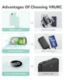 Thumbnail 3 de VRURC 20000mAh portable power bank with PD 22.5W 🔋