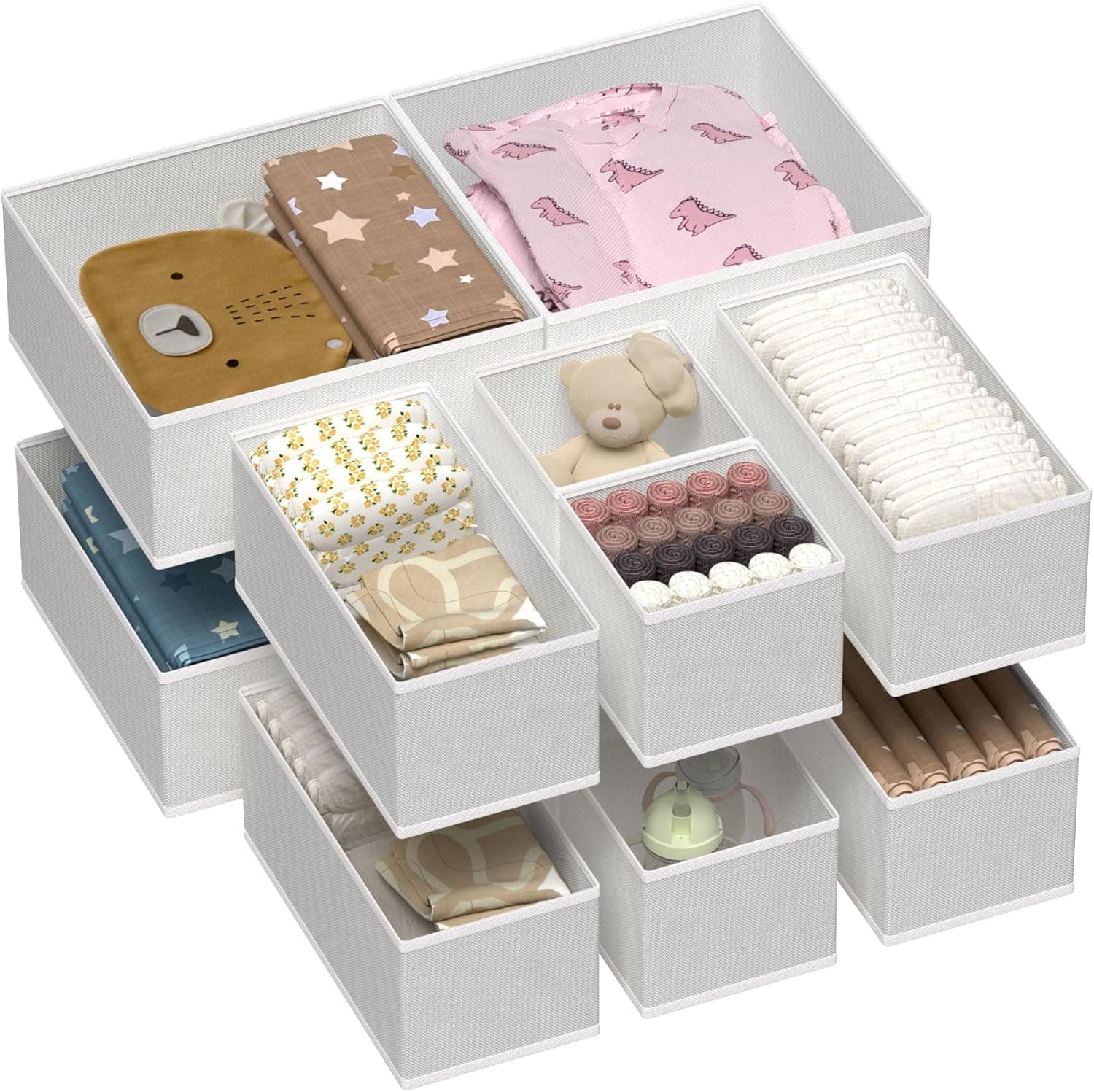 Vtopmart 12 Pack Drawer Organiser for Underwear 🧺